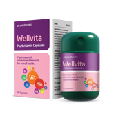 Wellvita Multivitamin Capsule - Plant Powered vitamins and minerals for overall health